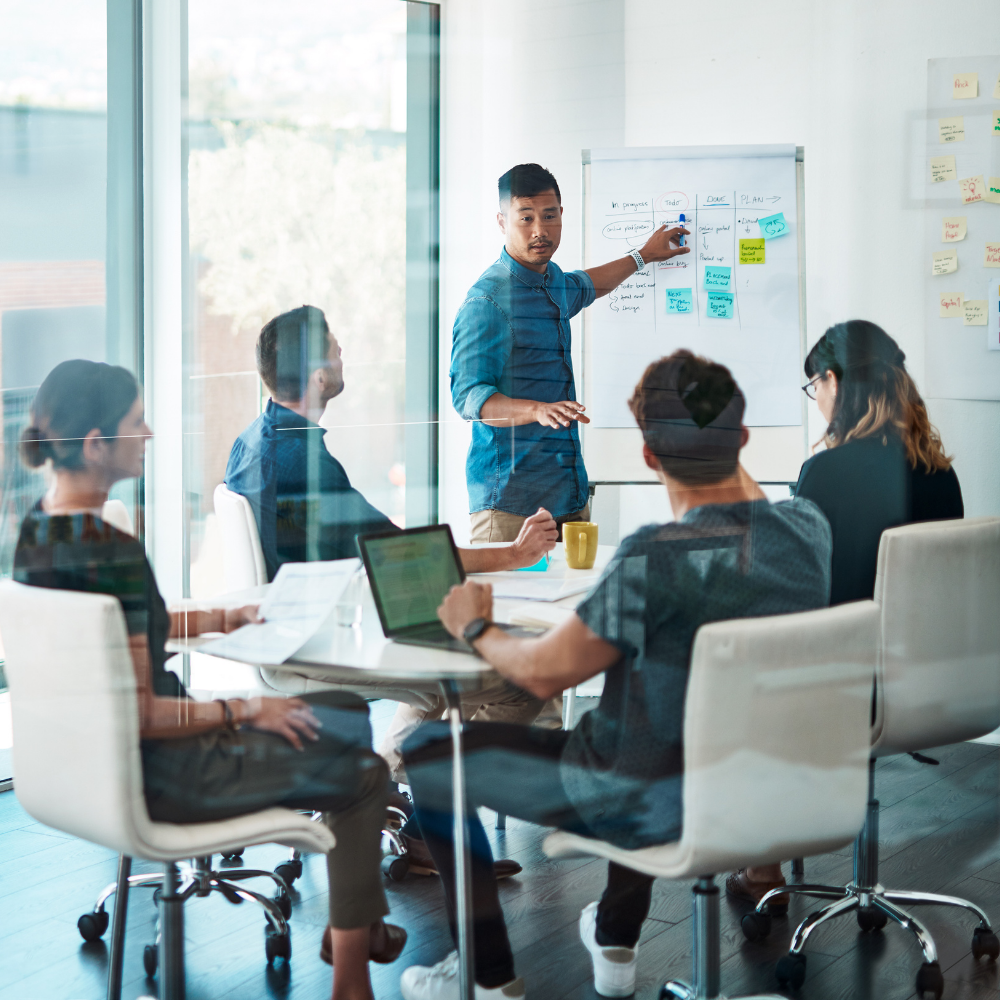 Creative agency team